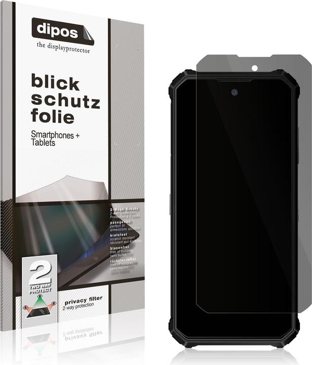 Actual product image Dipos Screen Protector 2-Way Anti-Shock (1 Piece, Oukitel C19)
