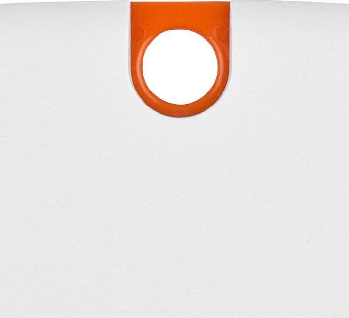 Produktbild Girmi PS02 Elektronische Küchenwaage Orange, Weiss Flache Oberfläche Rund