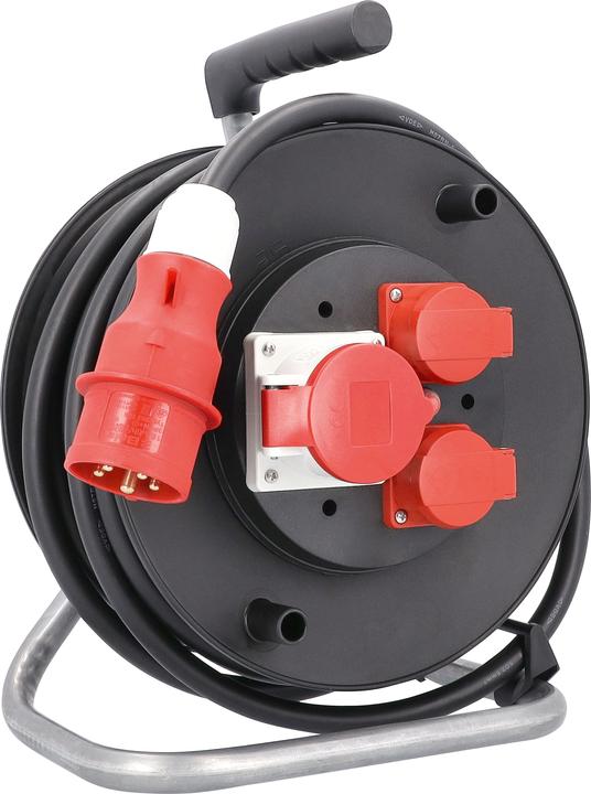 Image du produit As - Schwabe Enrouleur de câble en plastique CEE HO7RN-F 25 m (25 m, 1.50 mm²² mm)