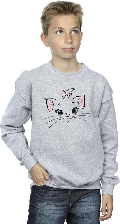 Actual product image Disney Boys Classics Marie Face Pocket Sweatshirt (152, 158)