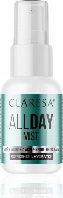 Claresa Brume de jour hydratante et rafraîchissante pour le visage 50Ml (50 ml)