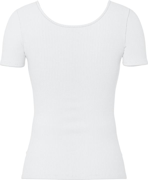 Image du produit Pieces Design côtelé Haut à manches courtes (XL)