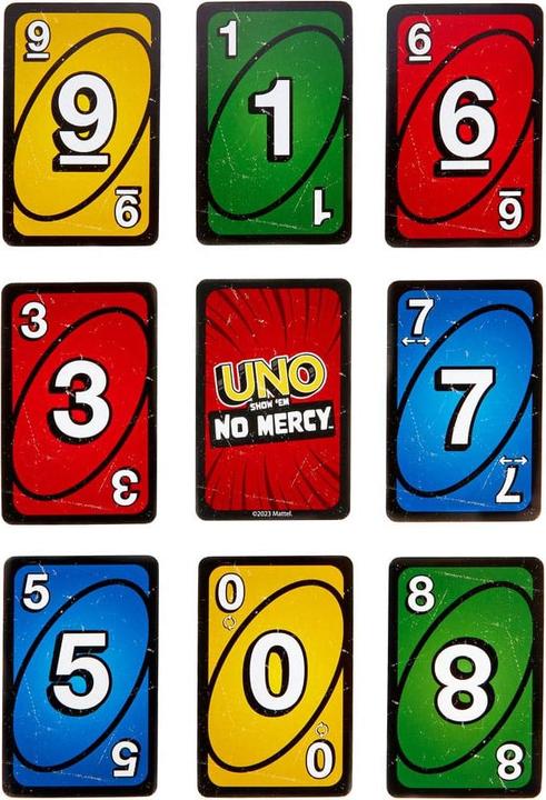 Produktbild Mattel Games Uno No Mercy (Englisch)
