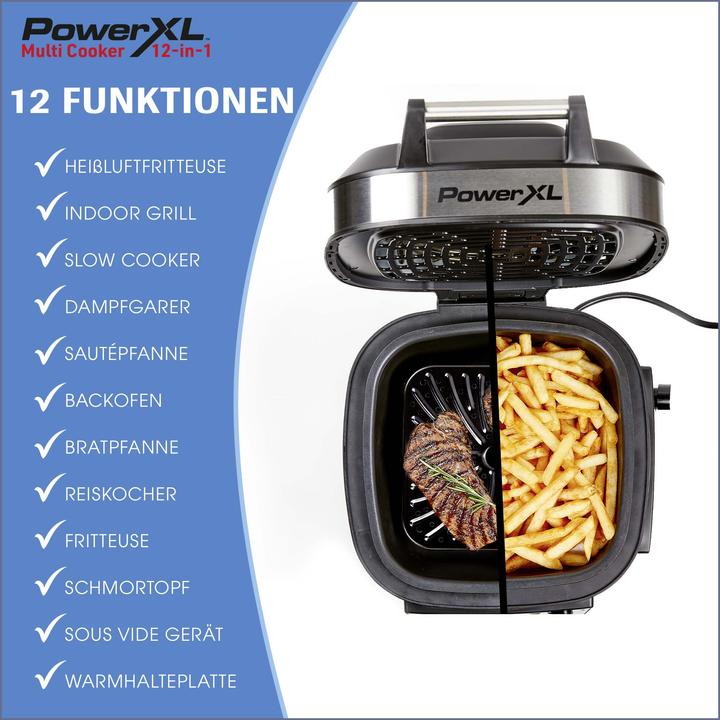 Produktbild MediaShop Power XL Multicooker Frittierkorb