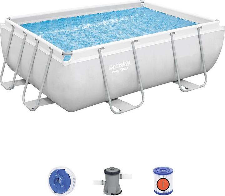 Produktbild Bestway Rectangular Frame Pool (282 x 196 x 84 cm)