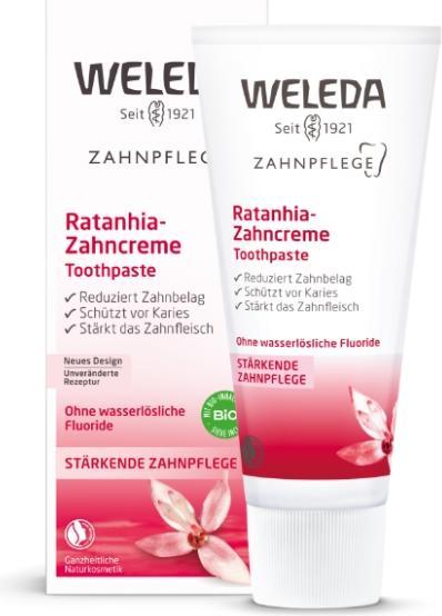 Image du produit Weleda Dentifrice Ratanhia (75 ml)