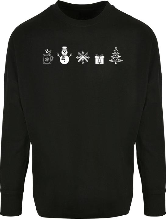 Merchcode Christmas Elements Longsleeve - 181763