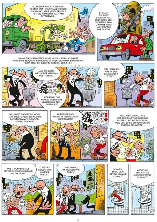 Actual product image Clever und Smart Sonderband 16: Das Benzin ist unser Ruin (German, Francisco Ibáñez, André Höchemer, 2023)