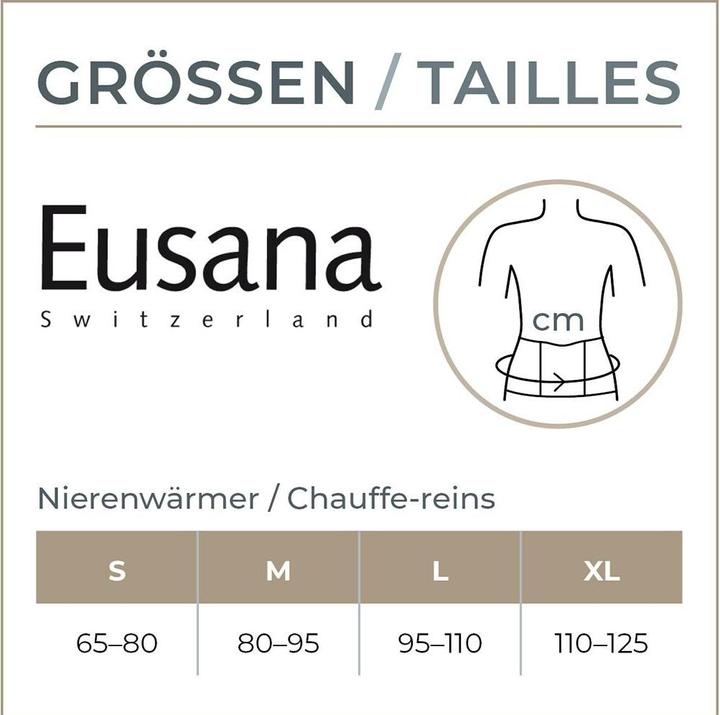 Produktbild Eusana Nierenwaermer anatomisch beige Stk (S)