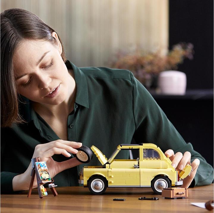 Image du produit LEGO Fiat 500 (10271, LEGO Creator Expert, LEGO difficiles à trouver)