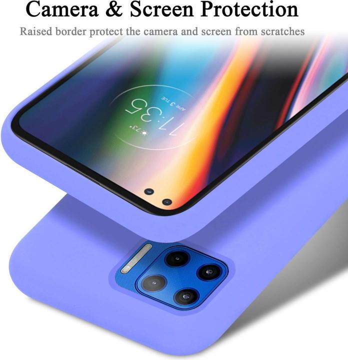 Image du produit Cadorabo Coque pour Motorola MOTO G 5G PLUS TPU Liquid Silicone Case (Motorola Moto G 5G Plus)