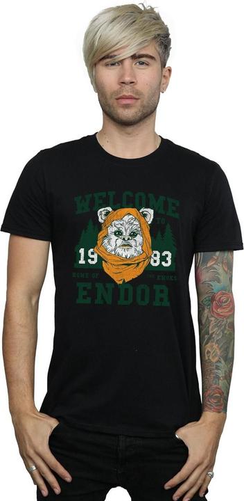Actual product image Star Wars Mens Endor Camp T-Shirt (S)