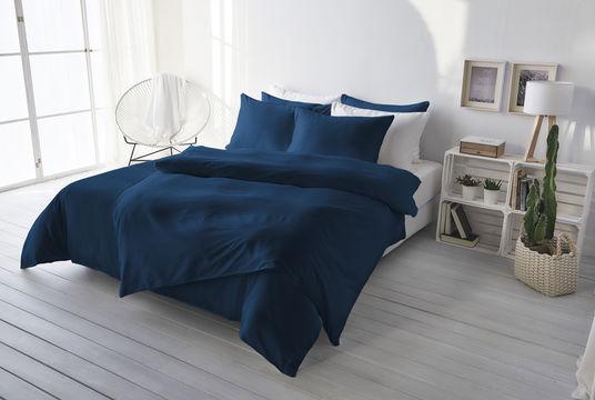 Actual product image Living Home Uni satin (Bedding set, 200 x 210 cm, 65 x 65 cm)