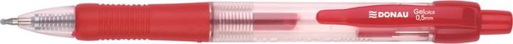 Donau Gelschreiber mit wasserfester tinte 0, 5mm, rot (Rot)