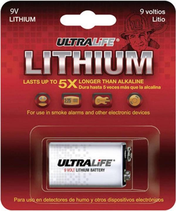 Immagine prodotto Ultralife U9V (1 pz., 9V Block, 1200 mAh)