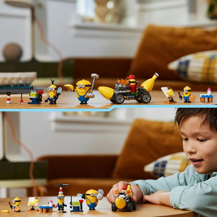 Produktbild LEGO Minions und das Bananen Auto (75580, LEGO Minions)