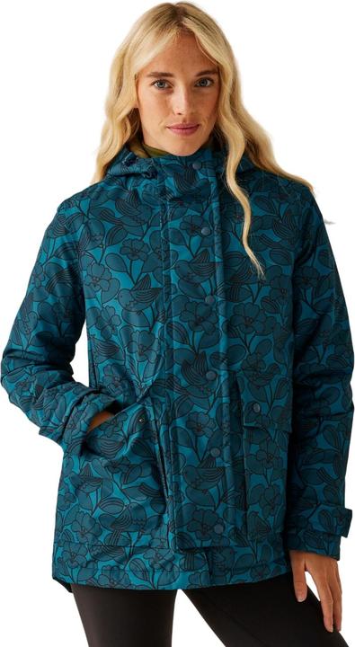 Actual product image Regatta Womens/Ladies Orla Kiely Birds Mid Length Waterproof Jacket (38 D)