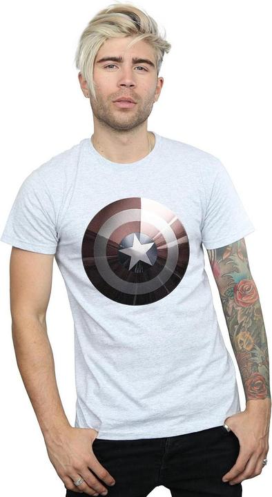 Immagine prodotto Maglietta Captain America Shield Shiny (L)