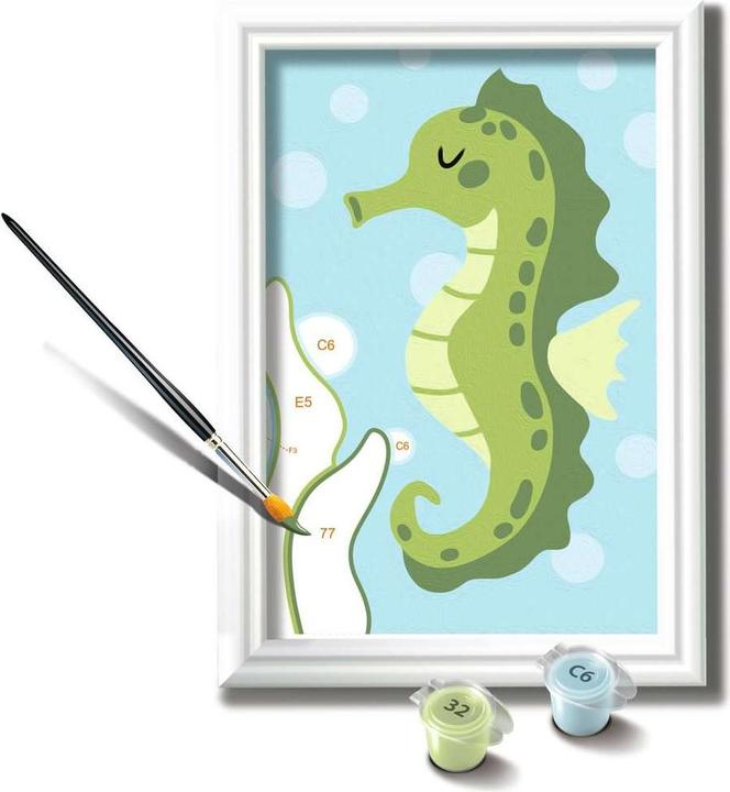 Image du produit Ravensburger CreArt - Peinture par numéro - Friendly Seahorse