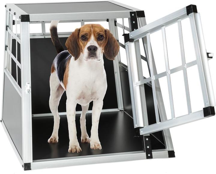 Produktbild tectake Hundetransportbox (Hund, Sicherheitsverschluss)