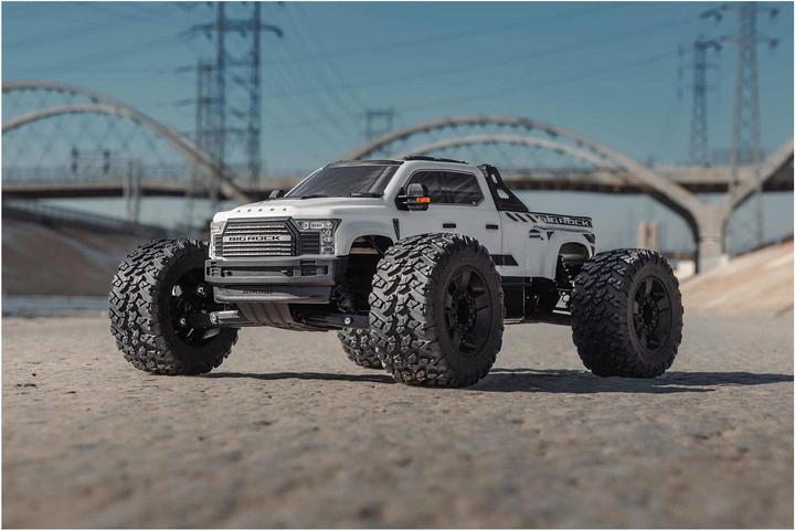 Image du produit Arrma Monster Truck Big Rock 6S Blanc, ARTR, 1:7 (Presque prêt à être conduite)