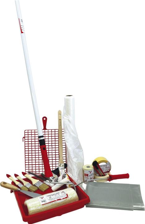 Actual product image Vasalat 19-piece | painting set with telescopic pole for the handyman and DIY enthusiast