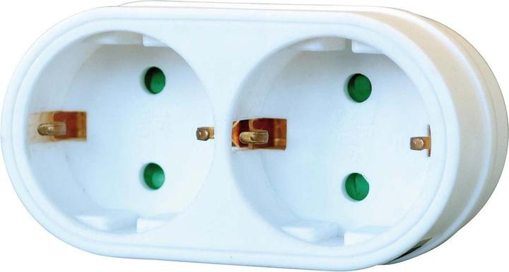 Brennenstuhl Geerdeter Adapterstecker (CEE 7/7, 2 x)