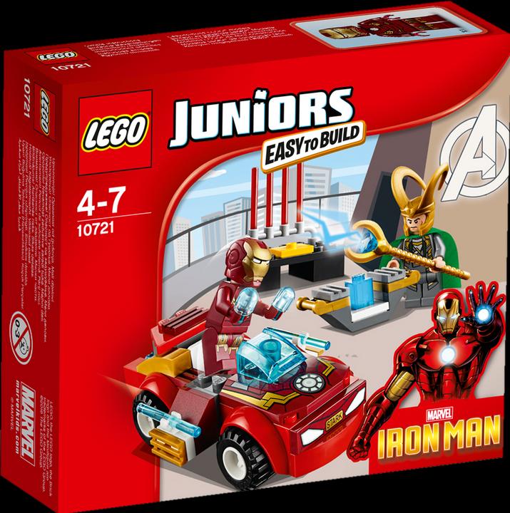 Image du produit LEGO Juniors Iron Man contre Loki (10721, LEGO Marvel)