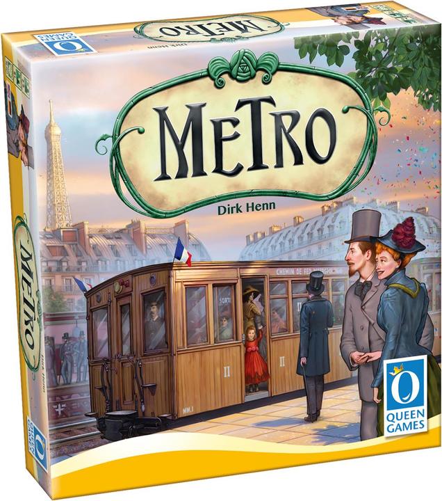 Metro, d from 8 years, 2-6 players, game duration 30 min. (German)