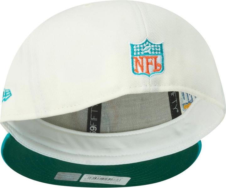 Image du produit New Era 59Fifty Fitted Cap - Throwback Miami Dolphins (7 1/4)