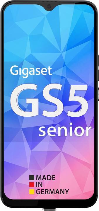 Image du produit Gigaset GS5 senior (64 Go, Gris titane foncé, 6.30", Double SIM, 48 Mpx, 4G)