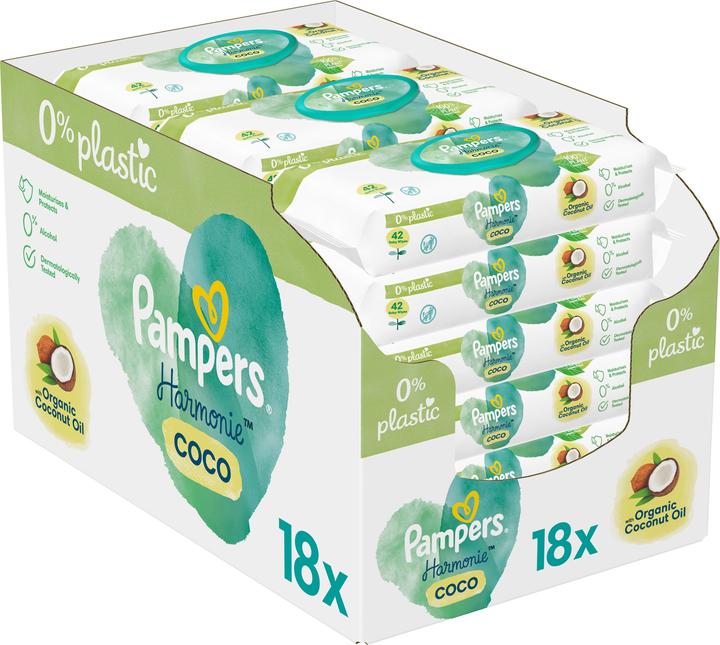 Produktbild Pampers Harmonie Coco (756 Stück)