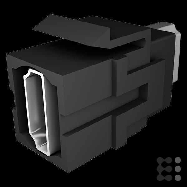 Actual product image Bachmann HDMI Keystone 2.0 socket (0.04 m, HDMI)