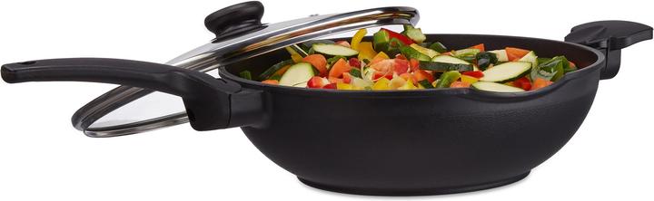 Image du produit Relaxdays Poêle à wok (30 cm, Wok, Fonte d'aluminium)