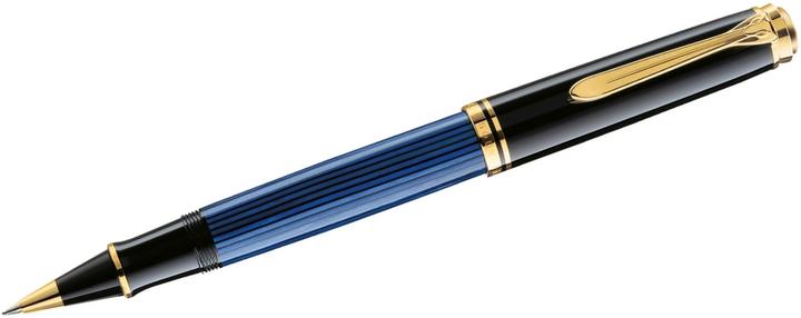 Actual product image Pelikan Rollerball R800 Black-Blue Case (Black-blue-gold, 1 x)