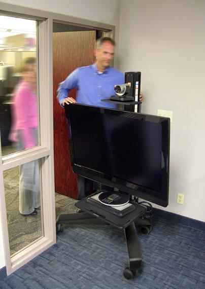 Actual product image Ergotron Cart Neo-Flex Mobile Media Cen (55")