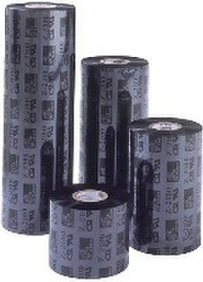 Actual product image Zebra Ribbon, wax/resin, 33mm x 74m (3.30 cm, Black)