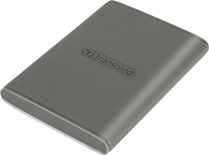 Actual product image Transcend ESD360C 1TB, USB 20Gbps Type C, External SSD disc (3D NAND flash), kompaktní rozměry, šedý (1000 GB)