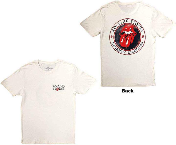 Produktbild The Rolling Stones Hackney Diamonds Circle Label Back Print (S)