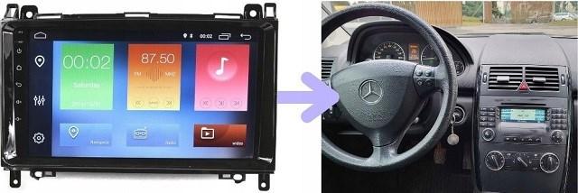 Image du produit No Name Radio Gps Navigation Mercedes W245 T245 Classe A Android (9")