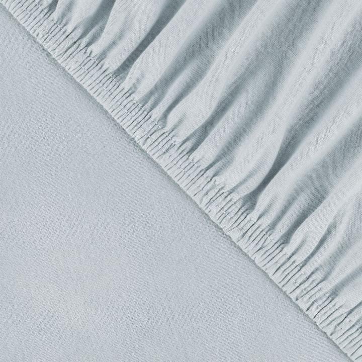 Produktbild Julius Zöllner Fix-Leintuch Jersey Denim 70 x 140 cm (70 x 140 cm)