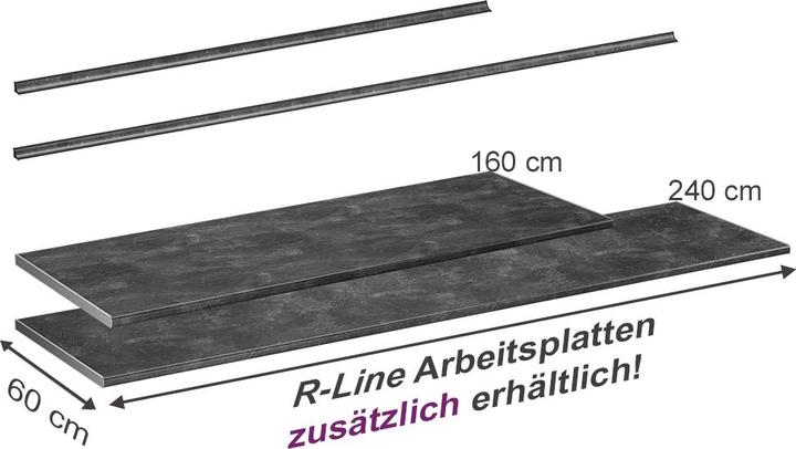 Produktbild Vicco Küchenarbeitsplatte R-Line