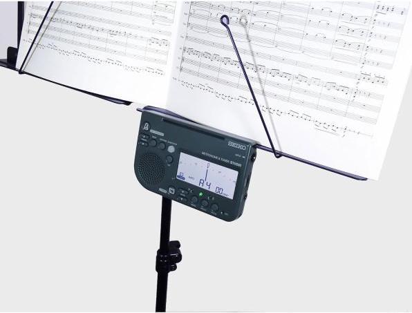 Produktbild Seiko Metronom STH-200 mit Stimmgerät-Funktion mit Tuch
