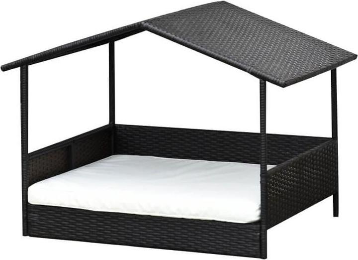 Jamb Doghouse Rattan (Dog kennel)