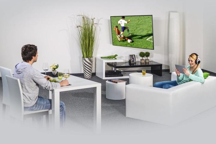 Produktbild Hama TV-Wandhalterung, schwenkbar, neigbar, ausziehbar, 165 cm (65") bis 35 kg (Wand, 65", 35 kg)