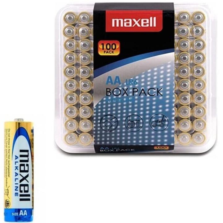 Actual product image Maxell LR6 AA Box (100 pcs., AA)