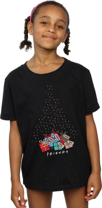 Immagine prodotto Friends Christmas Tree Lights Maglietta Ragazze (140, 146)