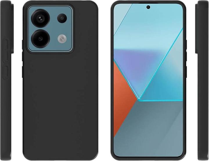 Image du produit Cover-Discount Xiaomi Redmi Note 13 Pro - Housse en caoutchouc silicone noir (Xiaomi Redmi Note 13 Pro 5G)