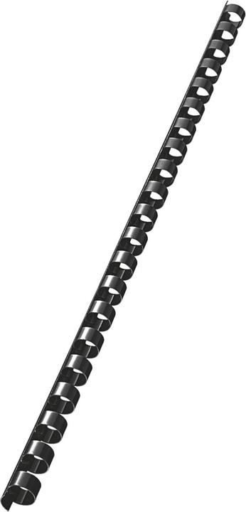 Leitz comBIND plastic binder spines A4 100 pcs - Ø 10 mm, black