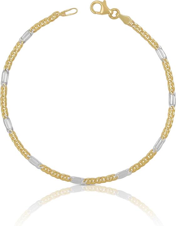Muau Fantasie (19 cm, 750, Weissgold, 18K Gelbgold)